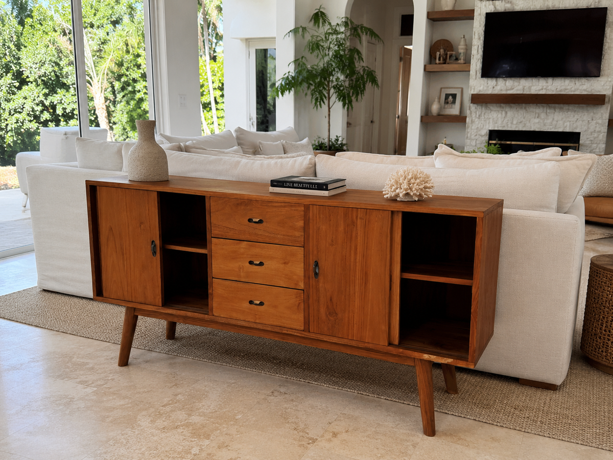 The Broward Design Center - Kirana Teak Buffet