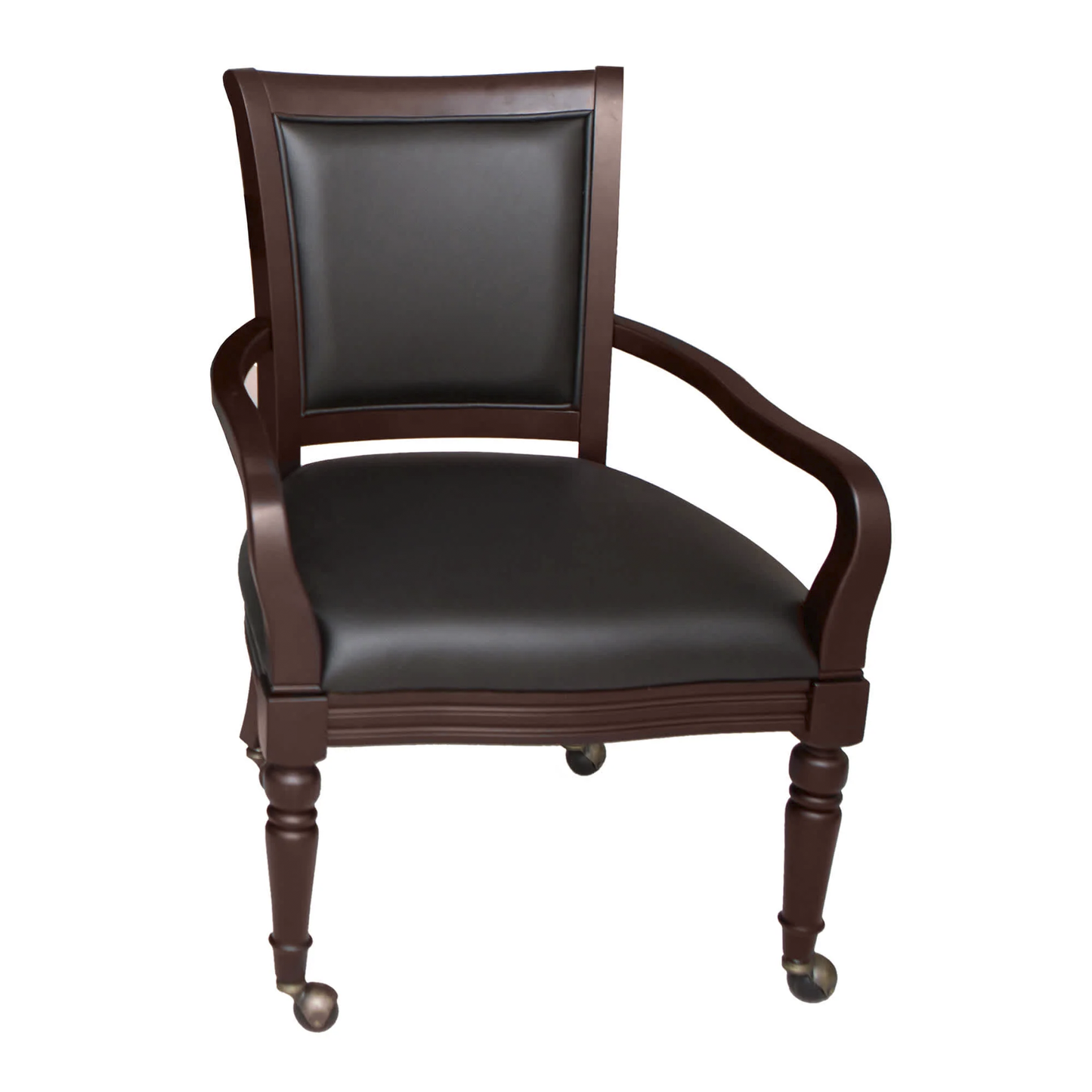 Wide, comfortable, wheeled chairs to maximize the comfort of you and your guests.