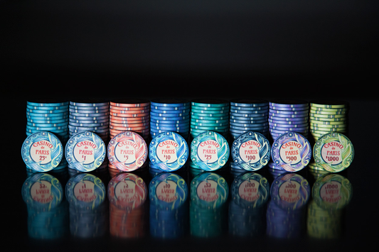 BBO Poker Tables Casino de Paris 10g Ceramic Chip Set 500pc
