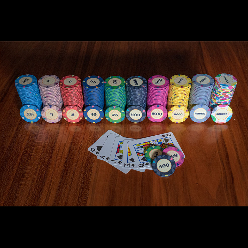 Classic Casino Poker Chip Set 500pc