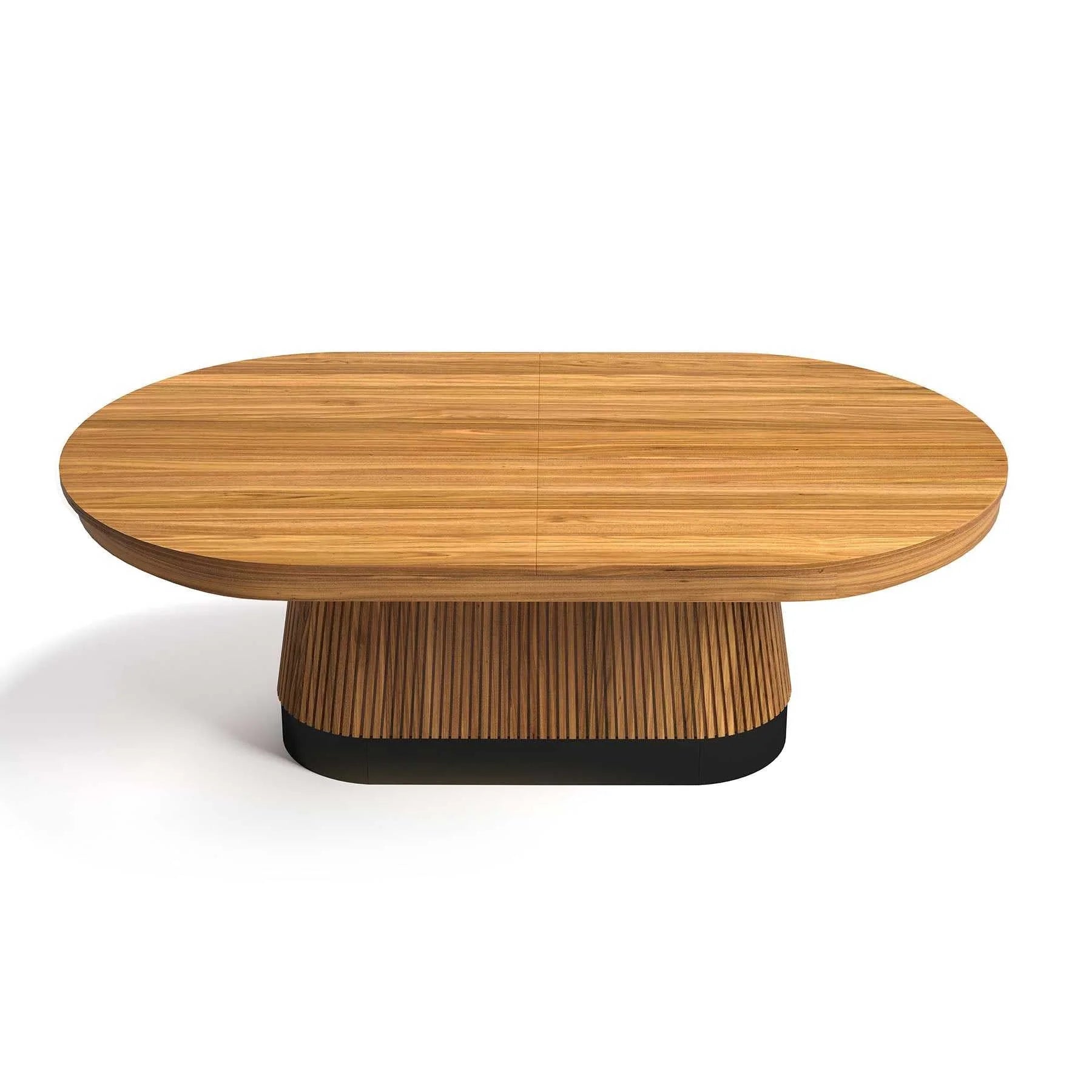 Prohibition 84" Texas Hold'em Poker Table in walnut or black. Shown with optional dining top. Classic 1930s Art Deco style.