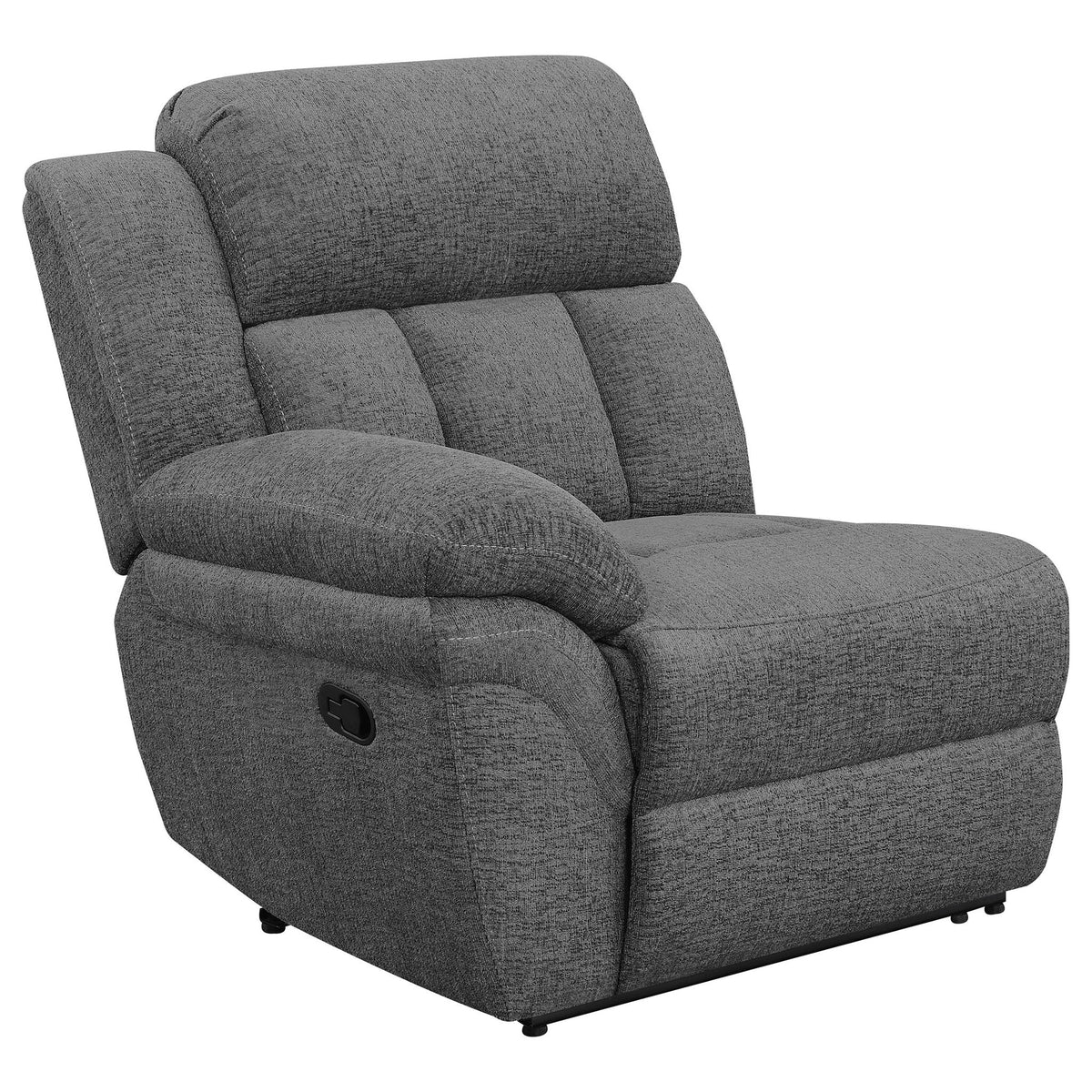 Unique Piece Furniture Bahrain Upholstered Motion Sofa Charcoal
