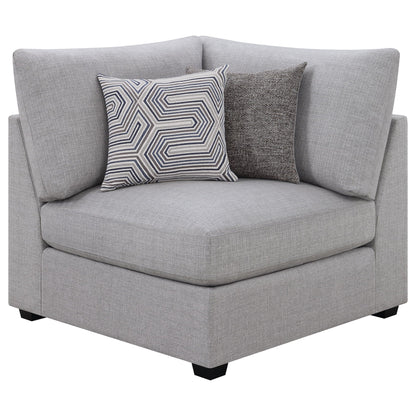 Unique Piece Furniture - Cambria 6-piece Upholstered Modular Sectional Sofa Grey