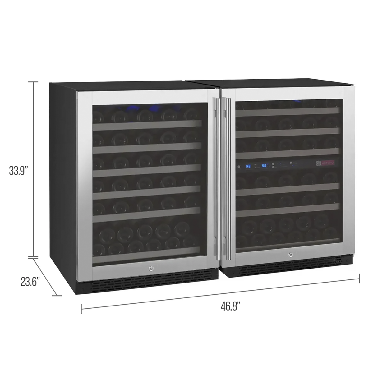 Allavino FlexCount II 112 Bottle Three Zone Wine Refrigerator 19%