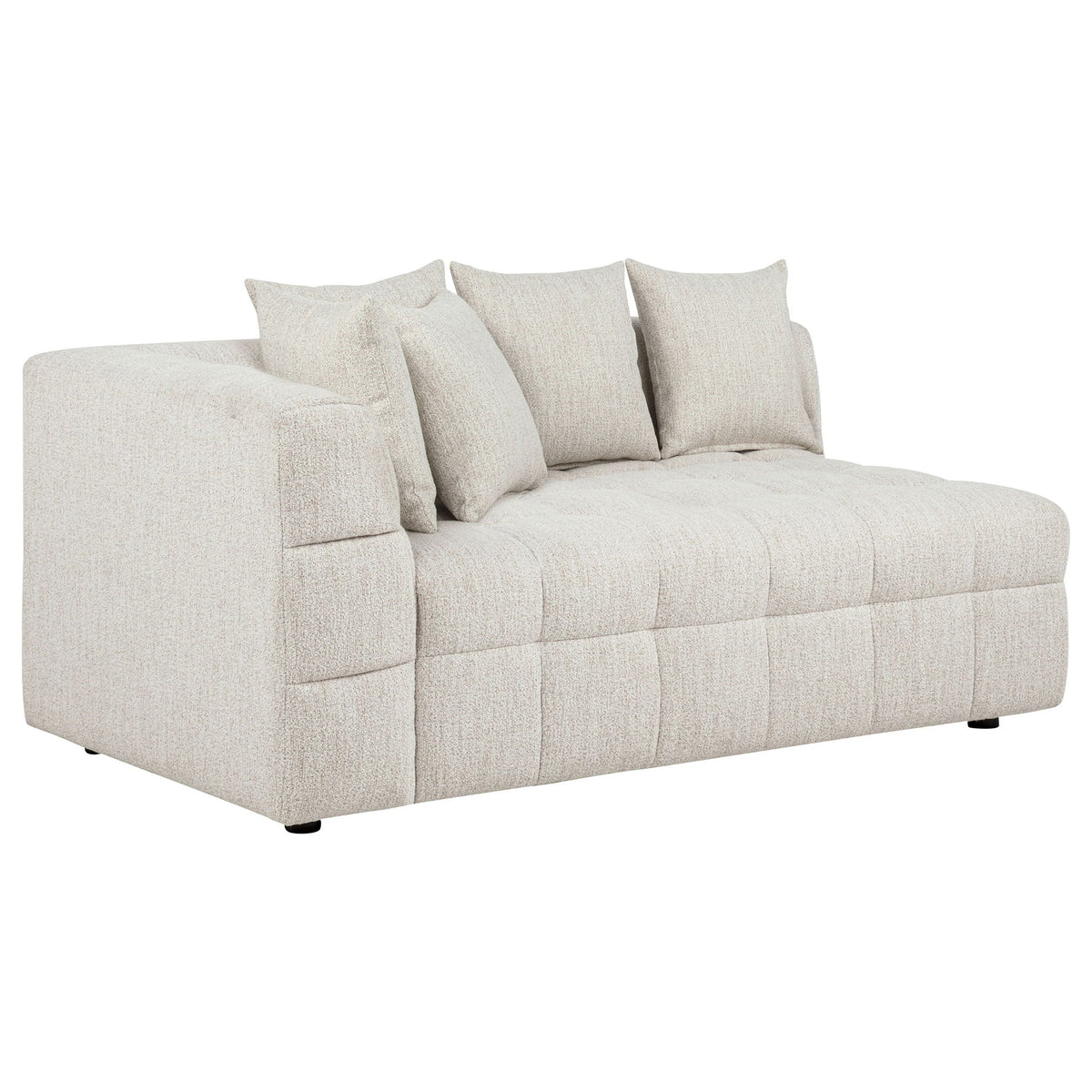 Unique Piece Furniture Amara 3-Piece Upholstered Sectional Sofa