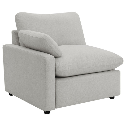 Unique Piece Furniture - Collins Modular Power Sofa Grey