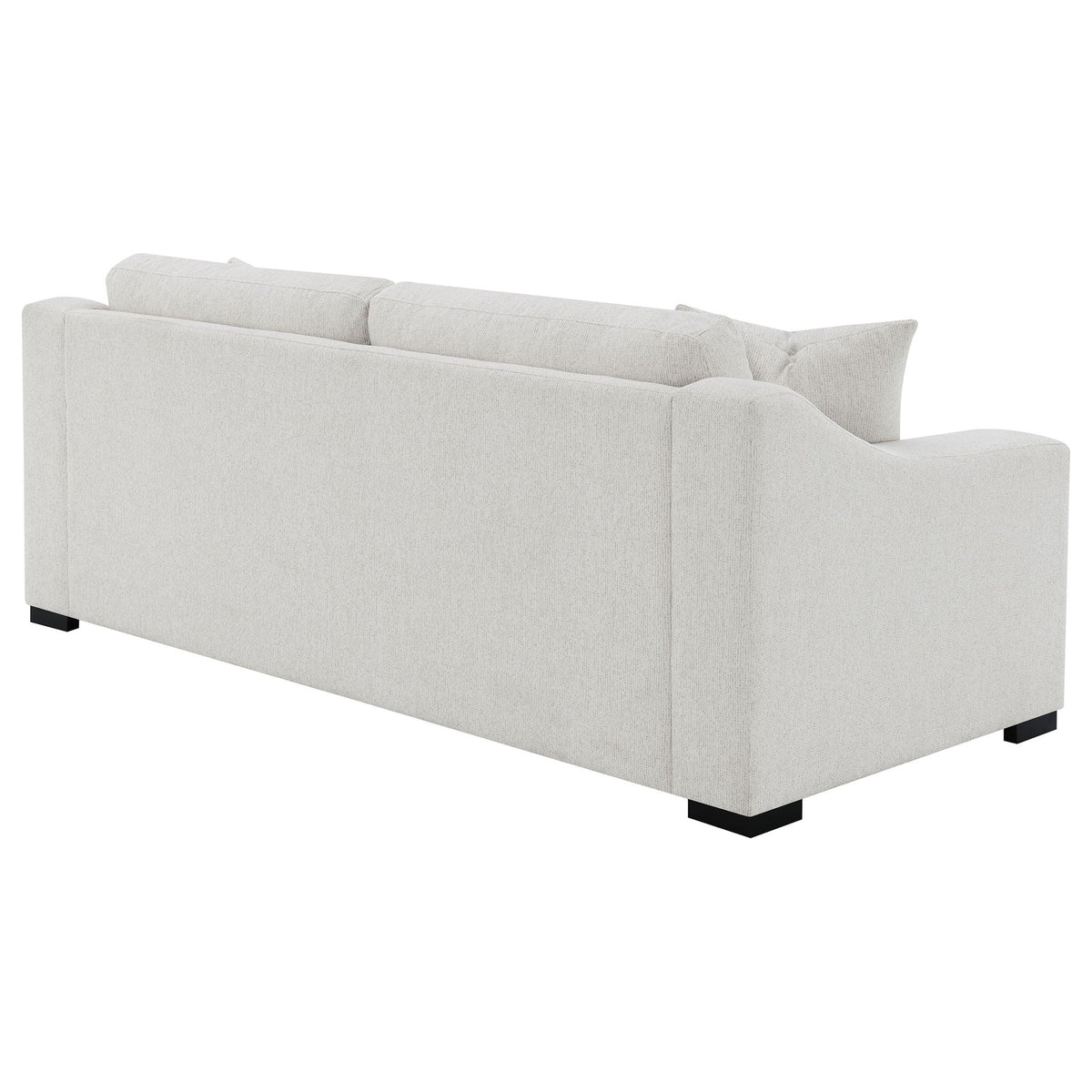 Unique Piece Furniture Ashlyn 3-piece Upholstered Track Arm Sofa Set Sand