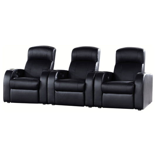 Unique Piece Furniture - Cyrus 3-piece Upholstered Home Theater Seating