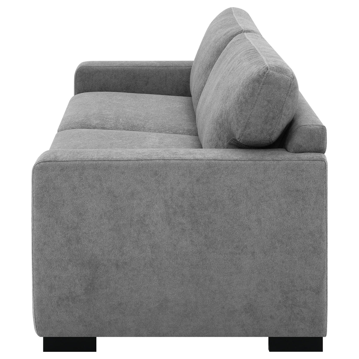 Unique Piece Furniture - Simpson Upholstered Sofa Sleeper with Queen Mattress Grey