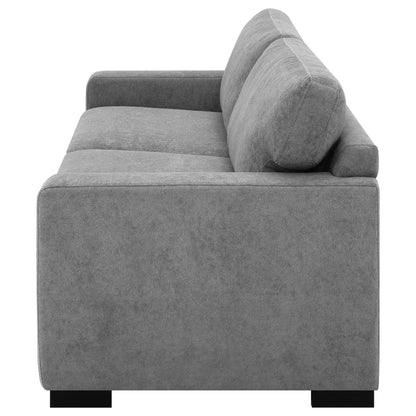 Unique Piece Furniture - Simpson Upholstered Sofa Sleeper with Queen Mattress Grey