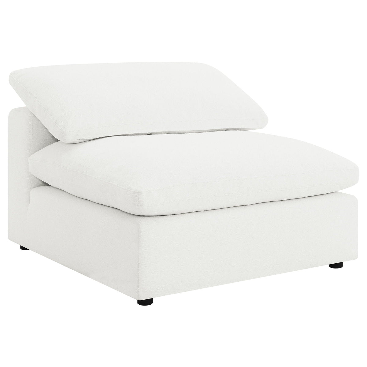 Unique Piece Furniture - Raleigh 6-piece Boucle Upholstered Modular Sectional Ivory