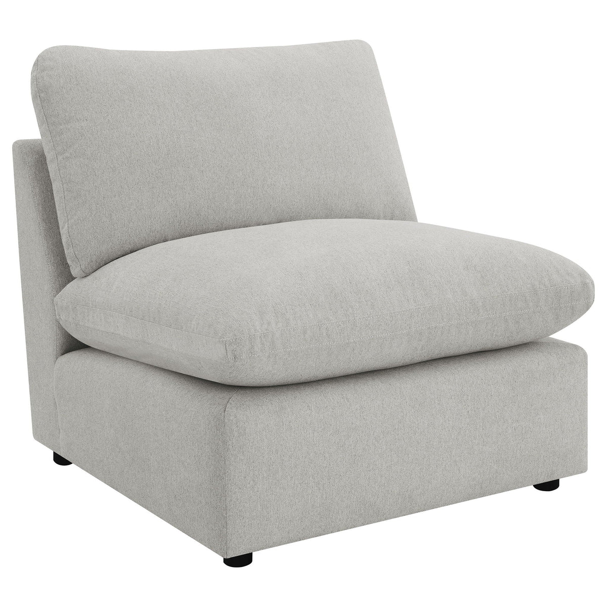 Unique Piece Furniture - Collins Modular Power Sofa Grey