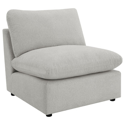 Unique Piece Furniture - Collins Modular Power Sofa Grey