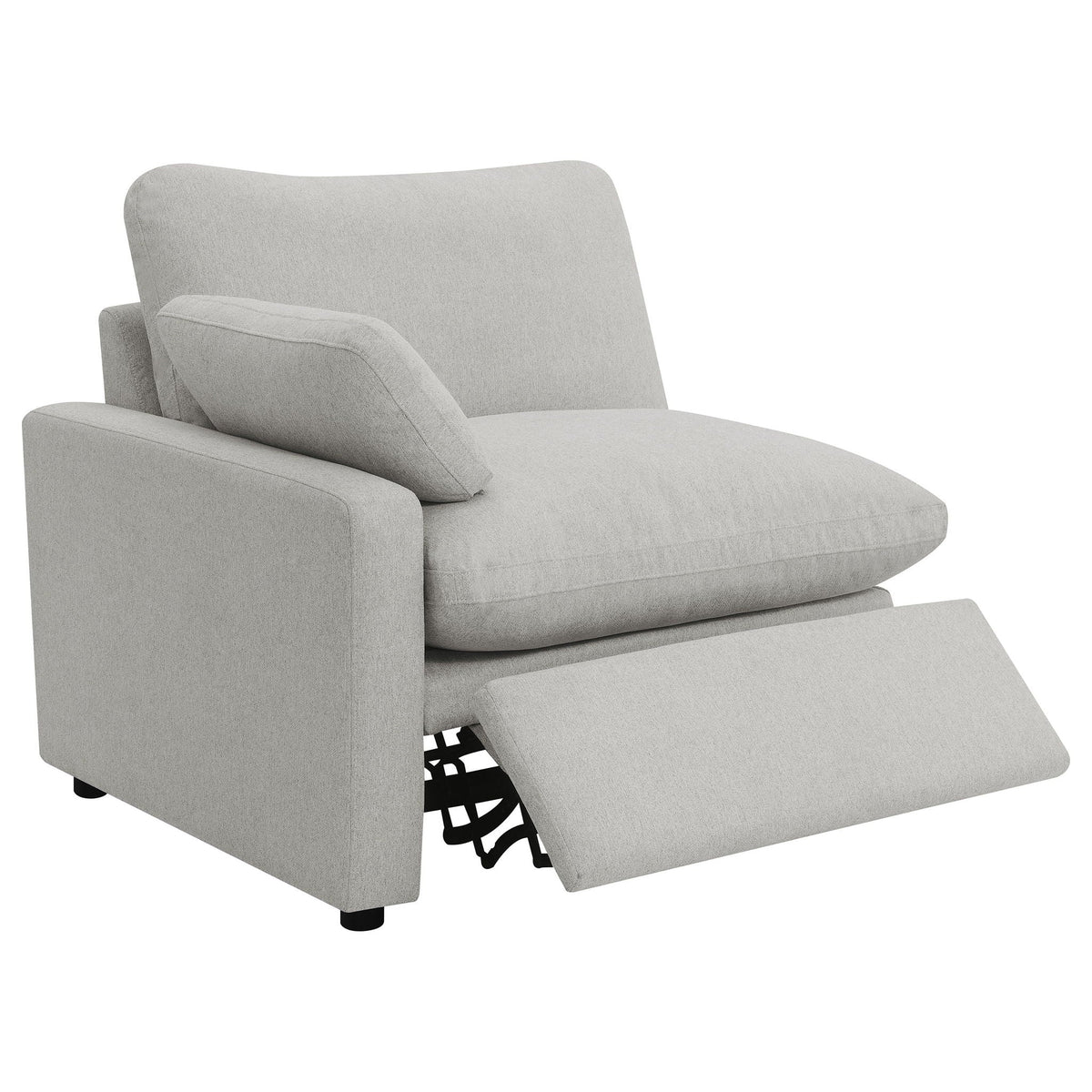 Unique Piece Furniture - Collins Modular Power Sofa Grey