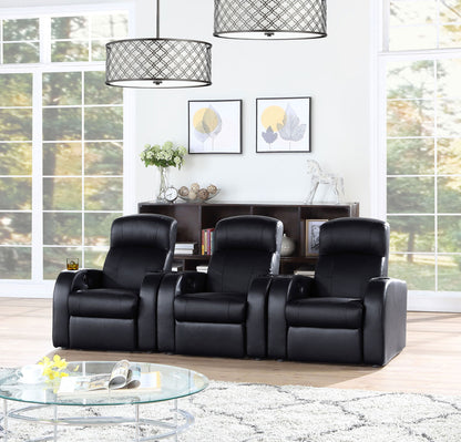 Unique Piece Furniture - Cyrus 3-piece Upholstered Home Theater Seating