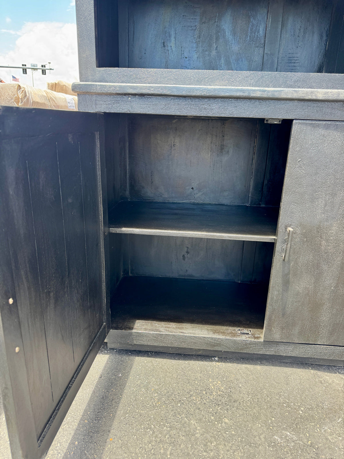 The Broward Design Center - W/D Metal Hutch