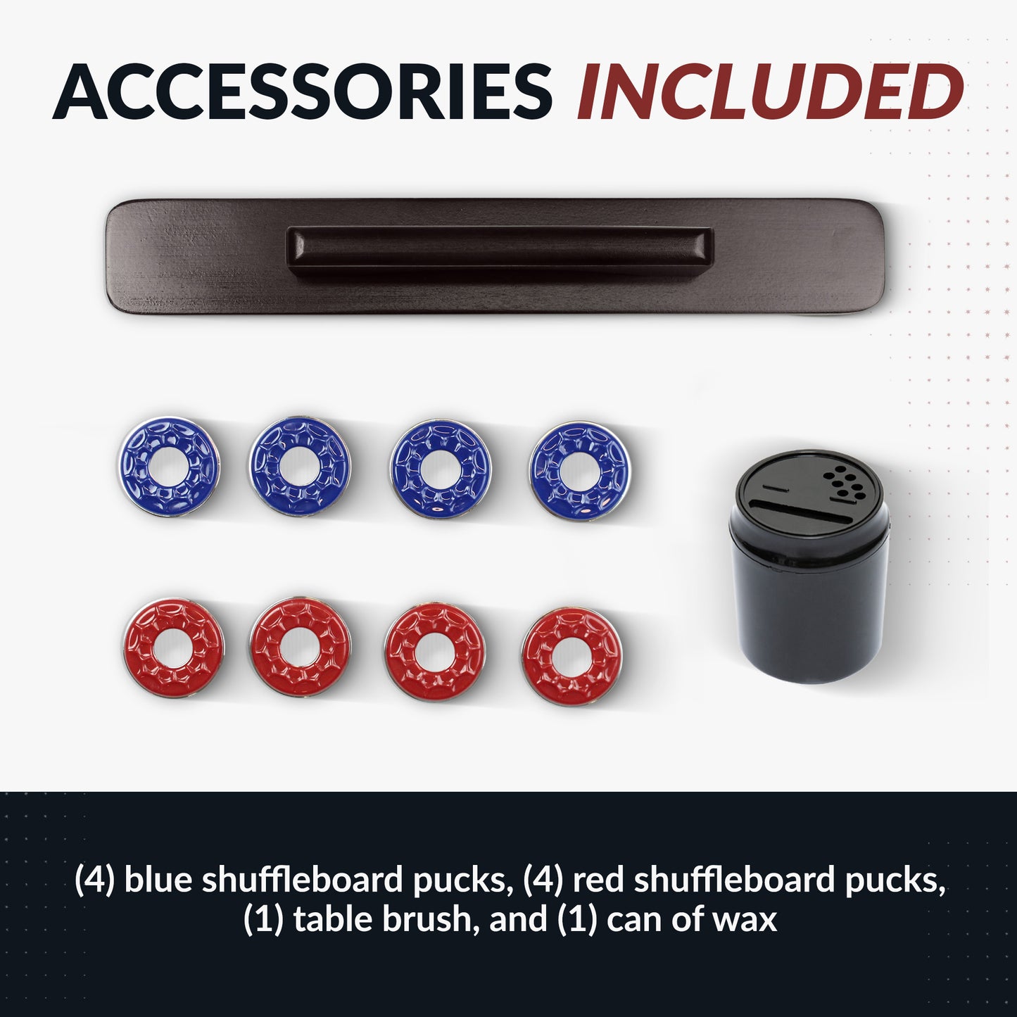 Montecito 12 ft Shuffleboard Table - Driftwood Finish