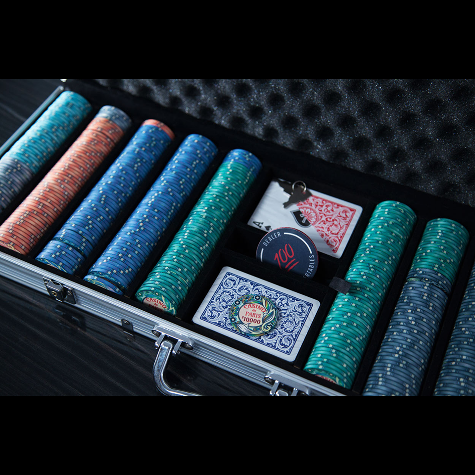 “Casino De Paris" 10g Ceramic Chip Set 500pc