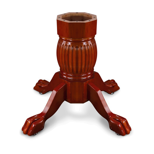 BBO Poker Tables Duke Pedestal Leg Set in Black or Mahogany