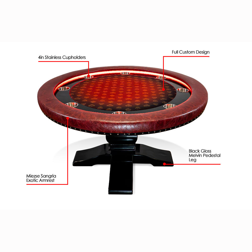 Ginza, Round Poker Table