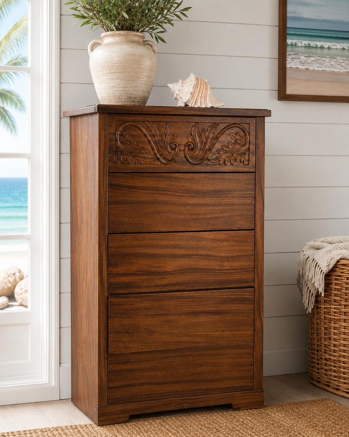 The Broward Design Center - Sari Carved Dresser