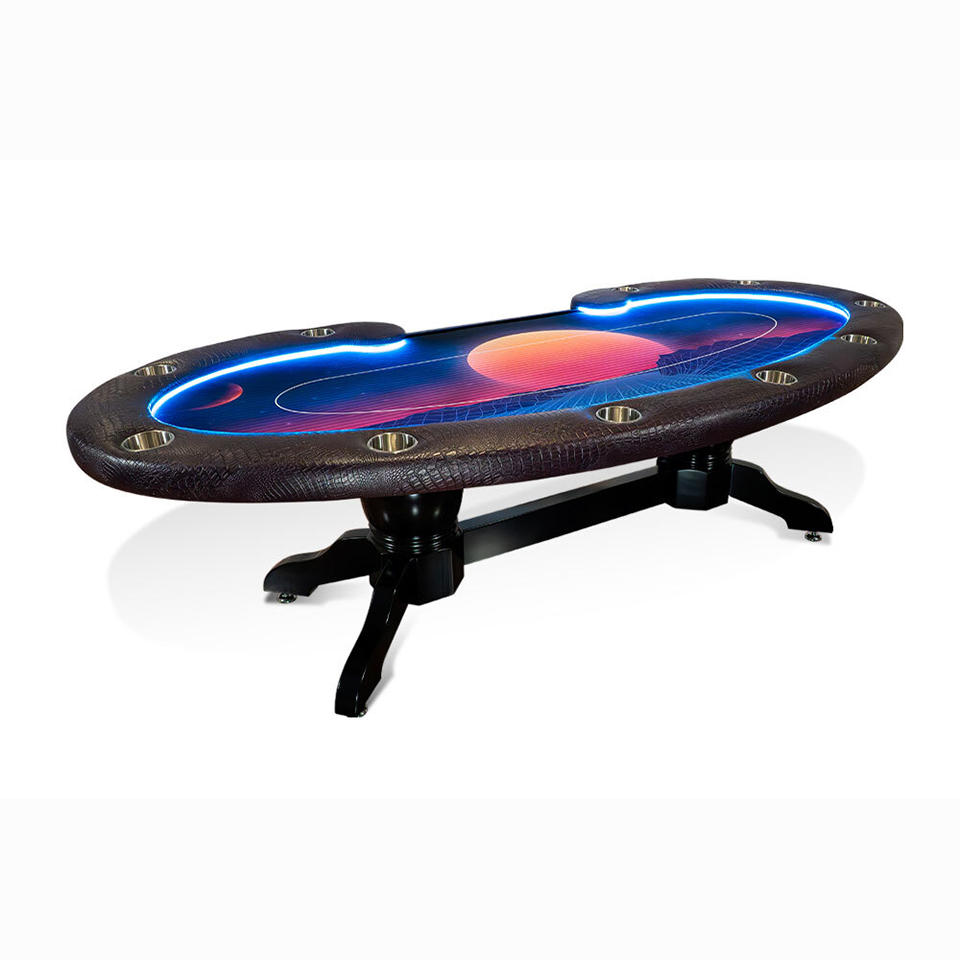 Lumen HD, Oval Poker Table