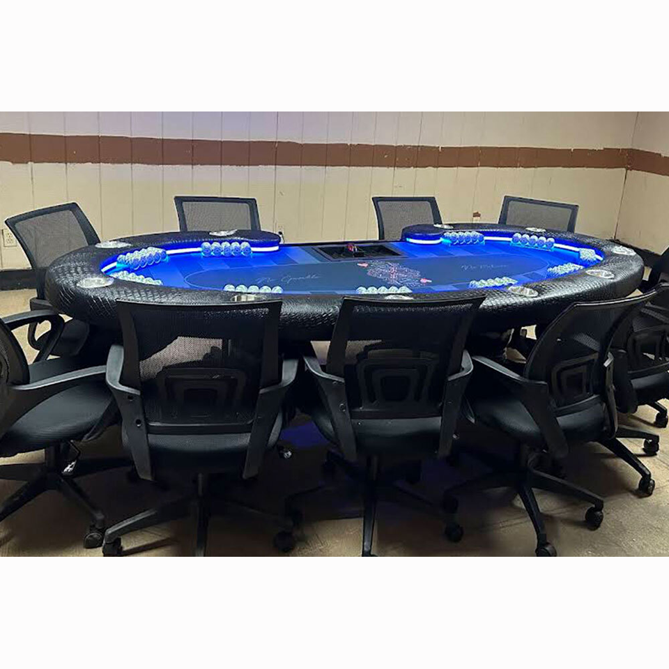 Lumen HD, Oval Poker Table