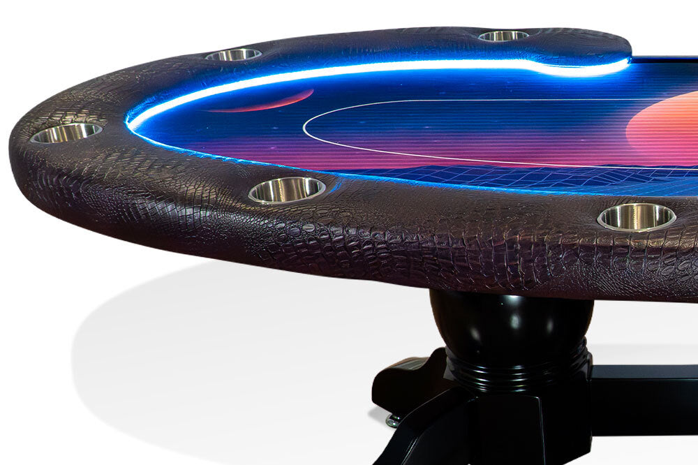 Lumen HD, Oval Poker Table