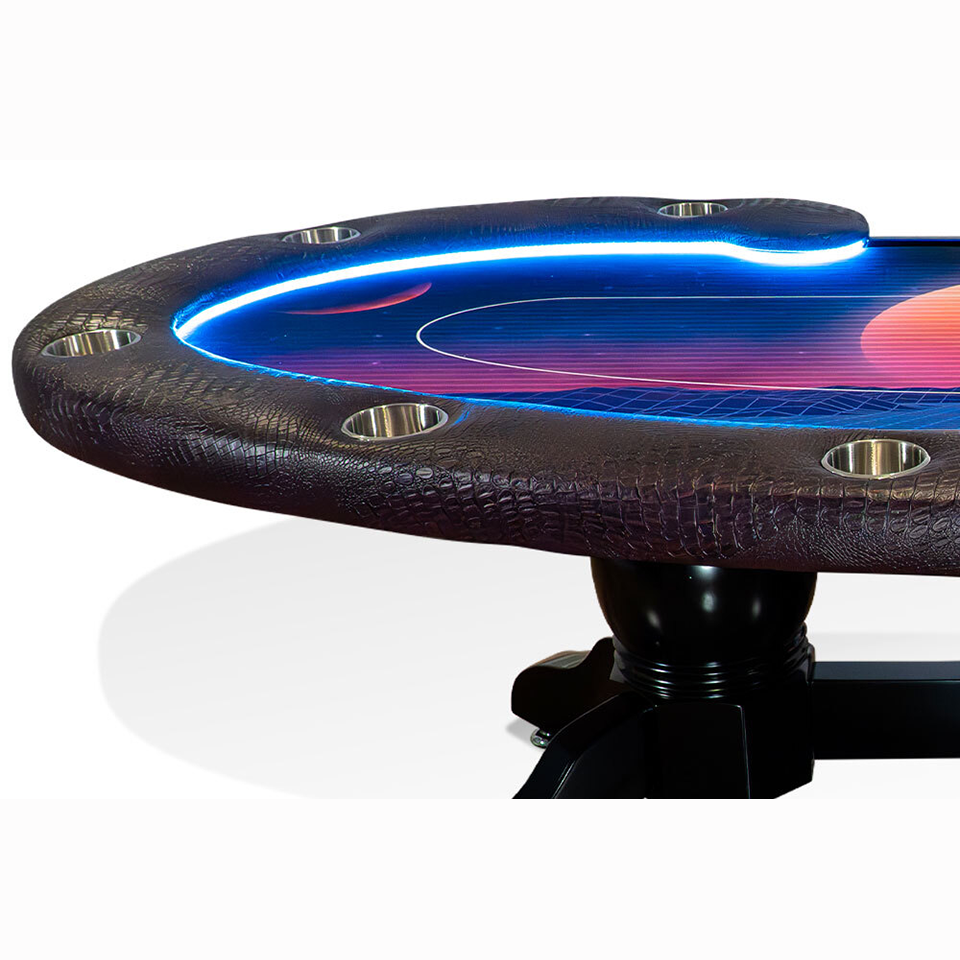 Lumen HD, Oval Poker Table