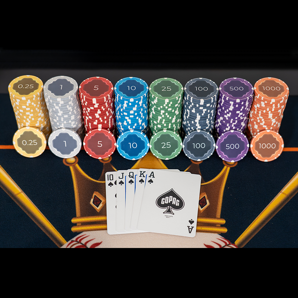 Phantom Series 10-gram Ceramic Poker Chip Set 500pc