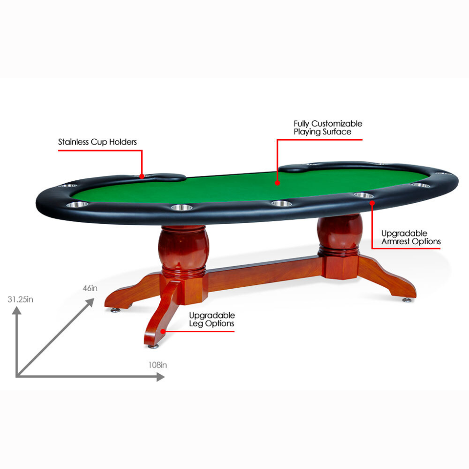 Prestige X, Oval Poker Table