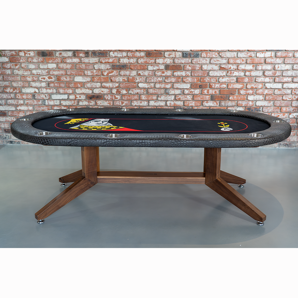 The Stratton, Oval Poker Table