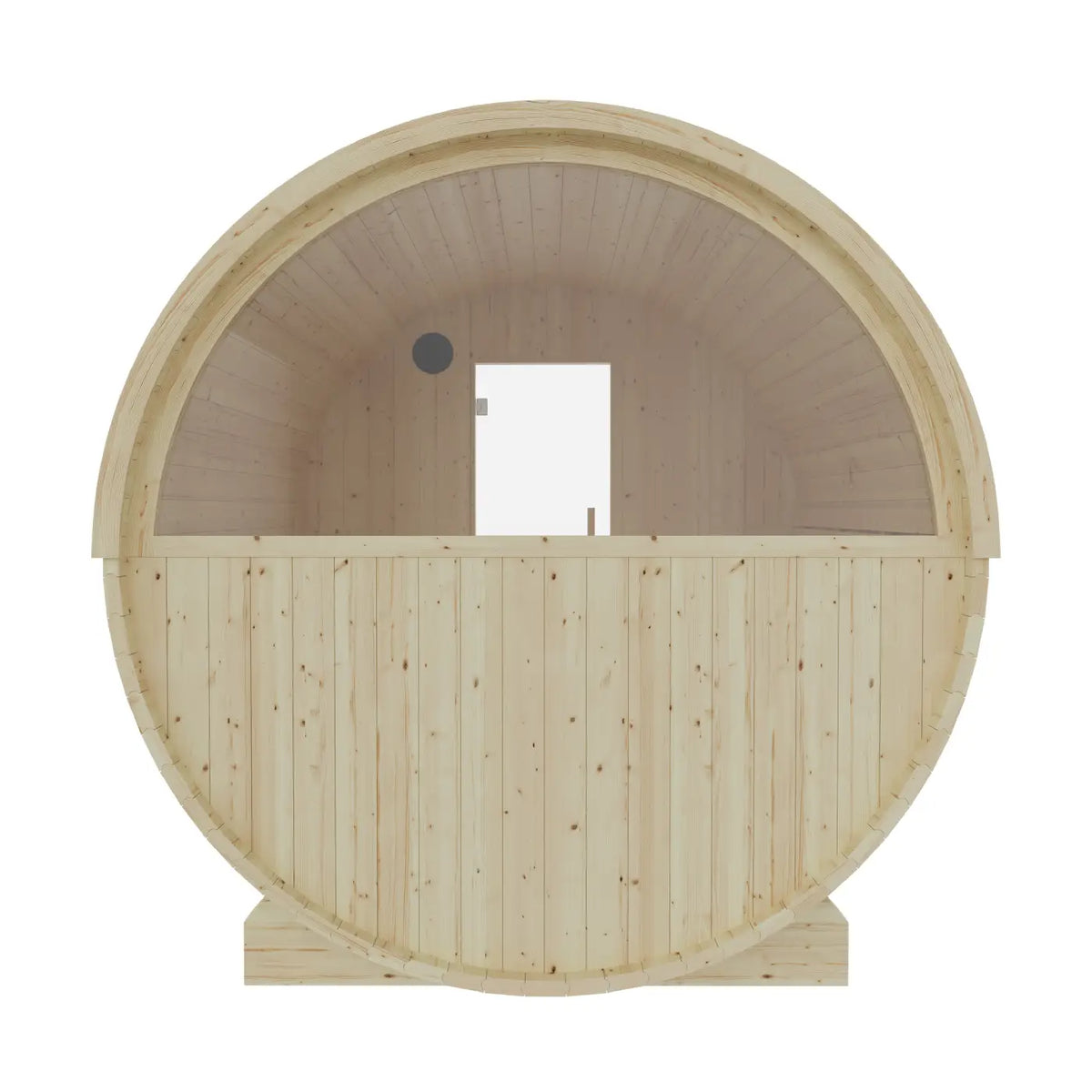 Finnish Sauna Builders - Tampere Finnish Barrel Sauna with WiFi Heater