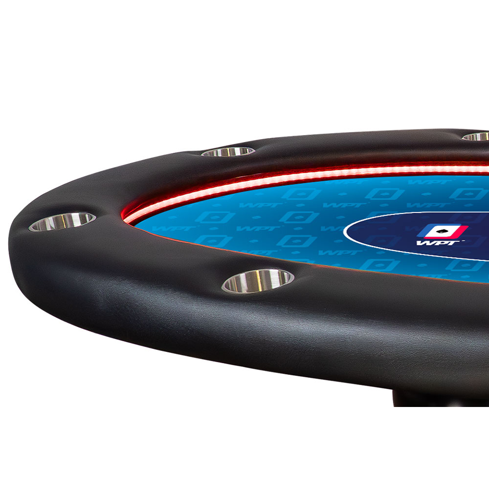 WPT x BBO Lumen HD, Oval Poker Table