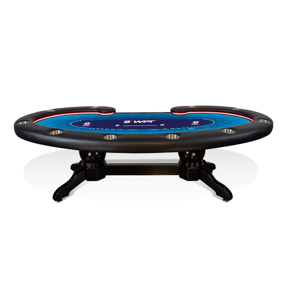 WPT x BBO Lumen HD, Oval Poker Table