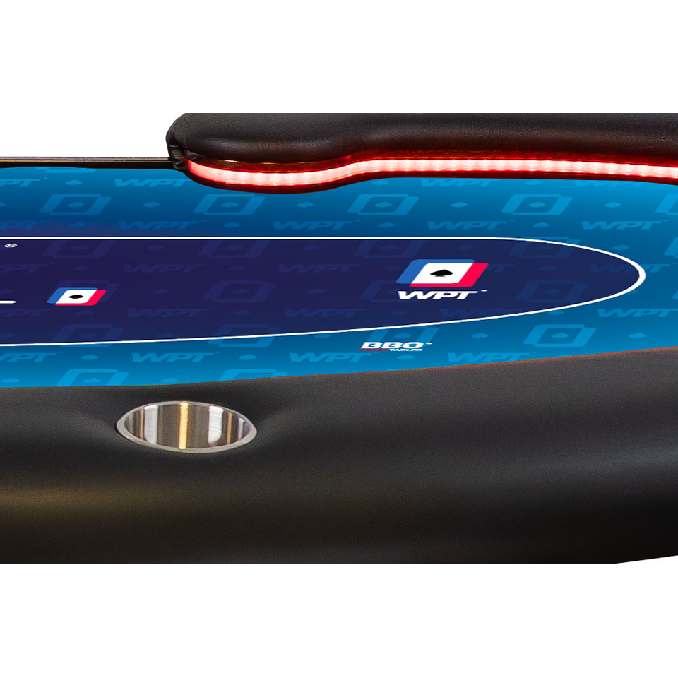 WPT x BBO Lumen HD, Oval Poker Table