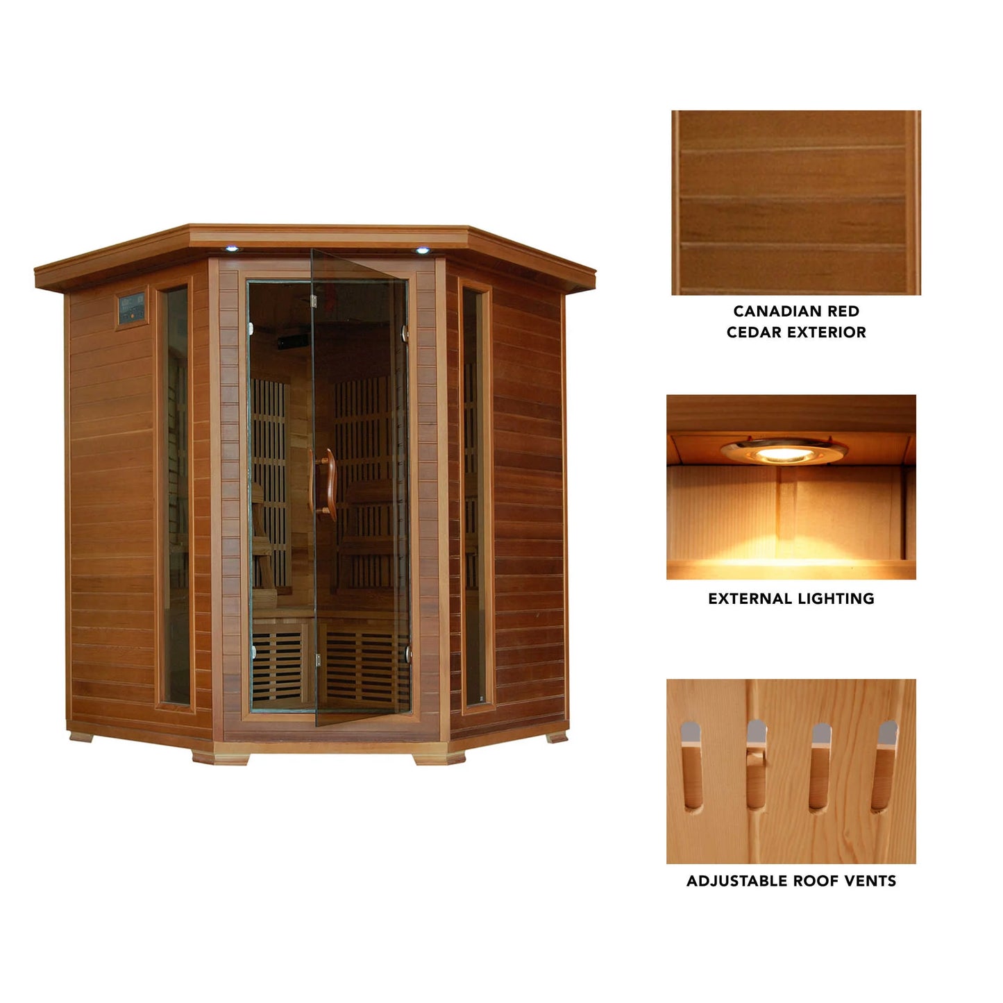 Whistler 4 Person Cedar Sauna