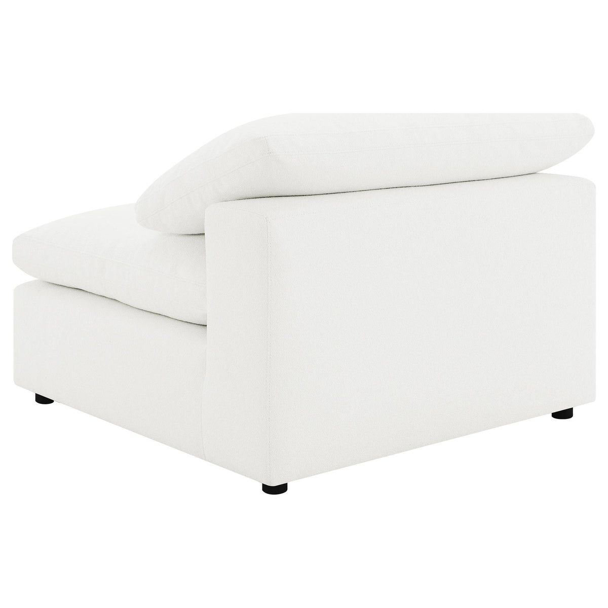 Unique Piece Furniture - Raleigh 5-piece Boucle Upholstered Modular Sectional Ivory