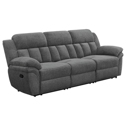 Unique Piece Furniture Bahrain Upholstered Motion Sofa Charcoal