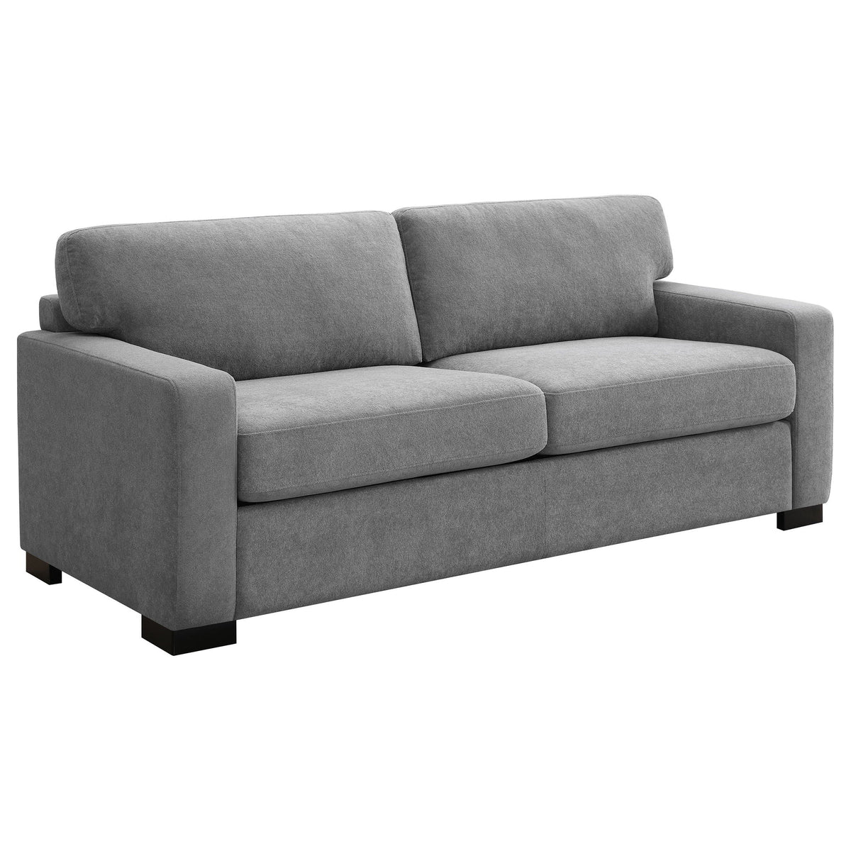 Unique Piece Furniture - Simpson Upholstered Sofa Sleeper with Queen Mattress Grey