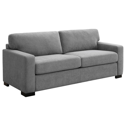 Unique Piece Furniture - Simpson Upholstered Sofa Sleeper with Queen Mattress Grey