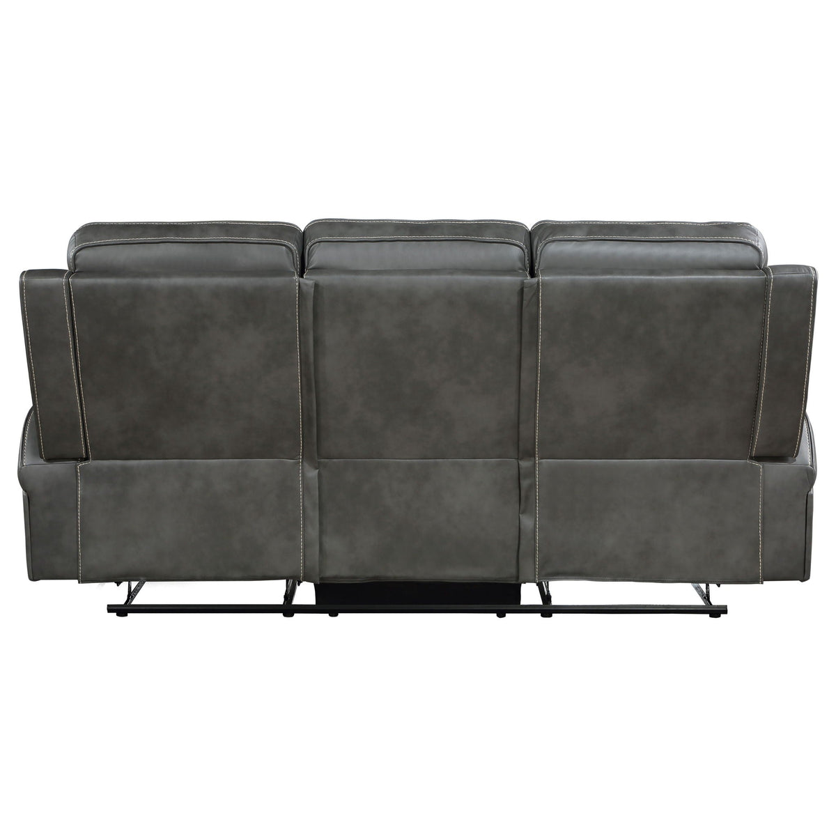 Unique Piece Furniture - Raelynn Upholstered Track Arm Motion Sofa Grey