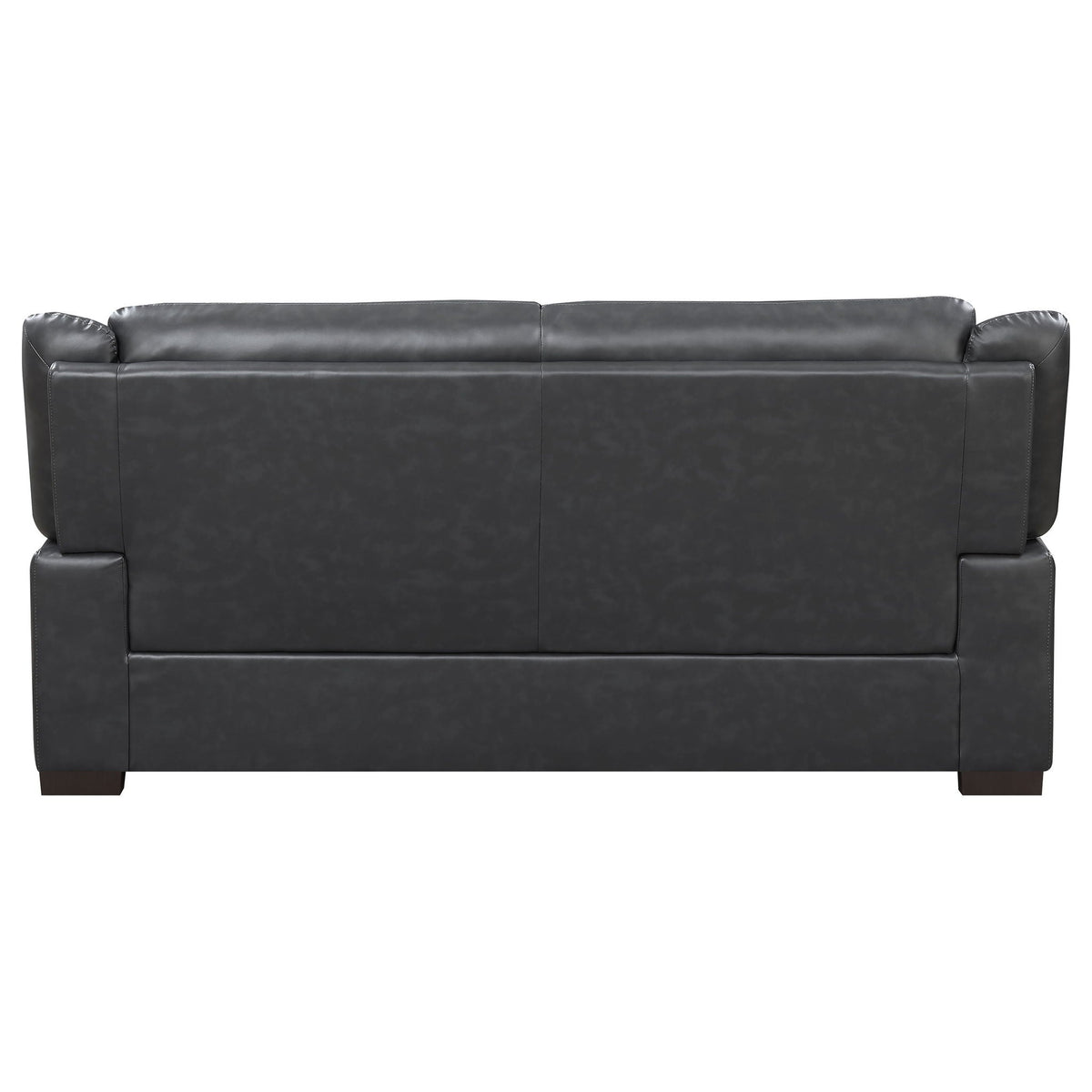 Unique Piece Furniture Arabella 2-piece Upholstered Padded Arm Sofa Set Grey