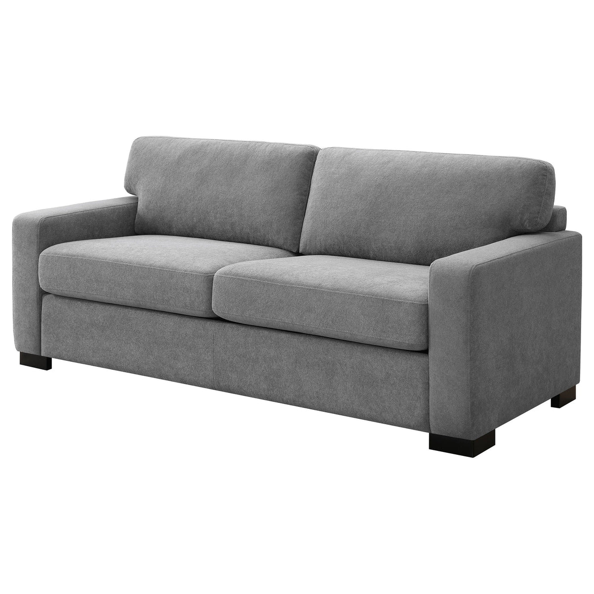 Unique Piece Furniture - Simpson Upholstered Sofa Sleeper with Queen Mattress Grey