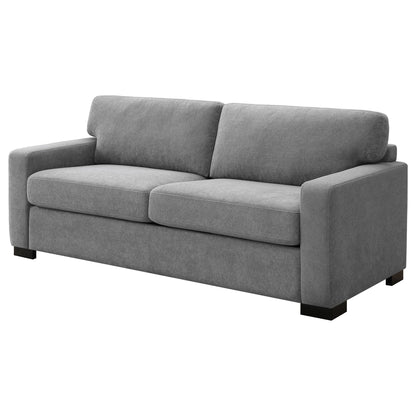Unique Piece Furniture - Simpson Upholstered Sofa Sleeper with Queen Mattress Grey