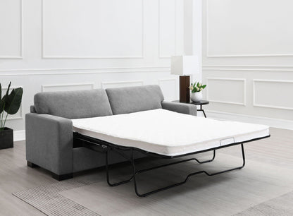 Unique Piece Furniture - Simpson Upholstered Sofa Sleeper with Queen Mattress Grey