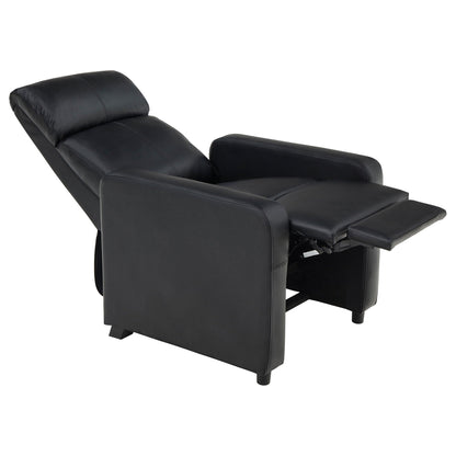 Unique Piece Furniture - Toohey Upholstered Tufted Recliner Living Room Set Black