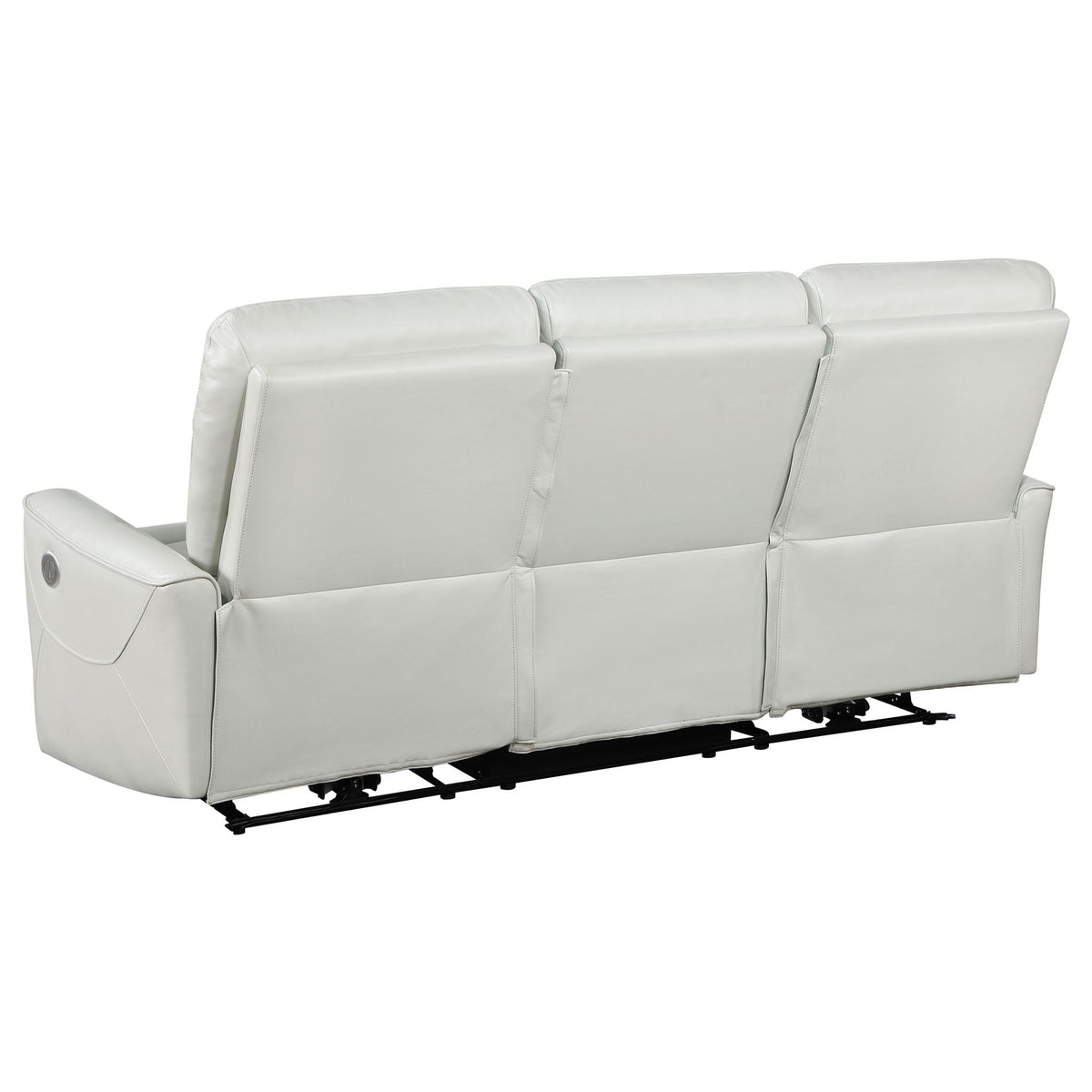 Unique Piece Furniture - Greenfield 3-piece Power Reclining Sofa Set Dove Grey
