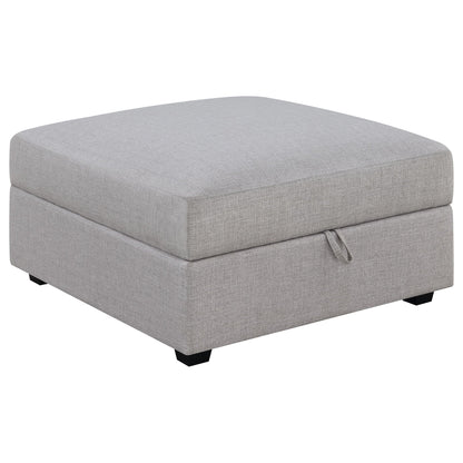 Unique Piece Furniture - Cambria 6-piece Upholstered Modular Sectional Sofa Grey